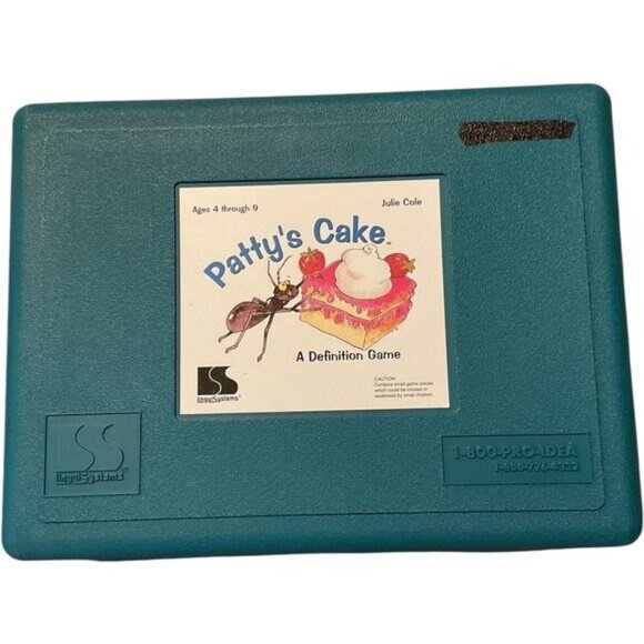 LinguiSystems Julie Cole Patty’s Cake Definition Home School Game - Picture 1 of 4